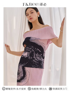 Elegant Artistic Print Turn-down Collar Folded Hem Summer New Arrival Shirt by F&BEE Polyester Fiber Moisture Wicking Thin