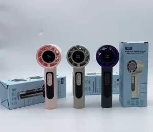 O.SHINE R2 Portable Turbo Fan Rechargeable USB Air Cooling Fan 100 Wind Gear Speed Deskstop Fan