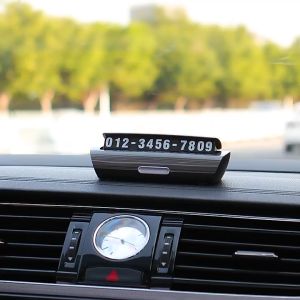 Bảng số điện thoại trên ô tô bảng ghi số điện thoại gắn taplo để lại số điện thoại khi đỗ xe YUMCHO cao cấp- sang trọng