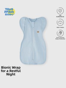 TONGLIANCHUXIN | Anti-Moro Cotton Swaddle Sleep Sack for Newborns