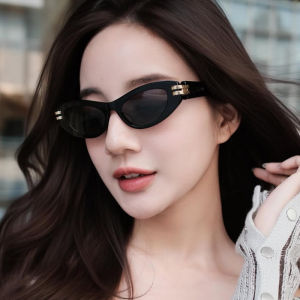 (GENTLE MOSCOT)New Arrival Korean Fashion Style Cat Eye Sunglasses Women Small Narrow Sun Glasses