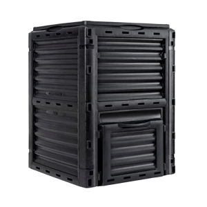 Litgrow Garden Compost Bin 80 Gallon (300 L) from BPA Free MaterialLarge CapacityWithout Bottom Base