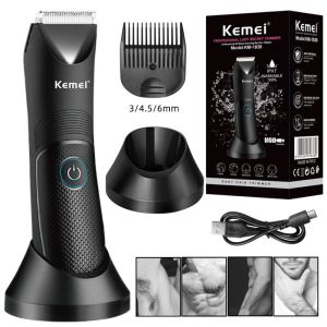 Kemei KM-1838: A Comprehensive Guide to Men's Groin Area Hair Trimmer & Waterproof Wet Dry Clippers