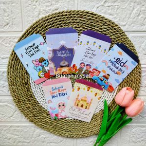 (ISI 5) Amplop Lebaran Idul Fitri 3D Kartun Sanrio Lucu Unik Viral 2025