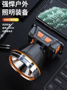 Headlight Strong Light Super Bright Rechargeable Head-Mounted Lighting Lamp Ultra-Long Life Battery Flashlight Sensor Night Exclusive for Fishing Miners Lamp