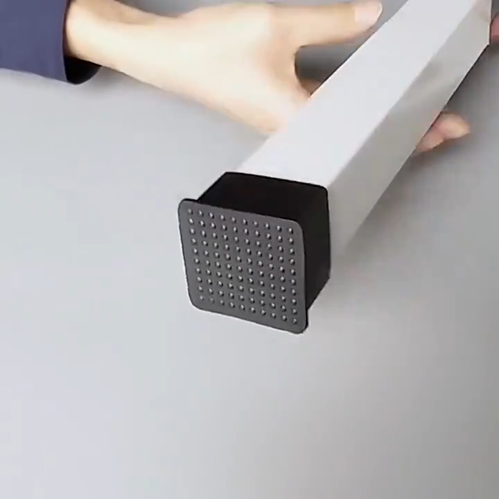 Square & Rectangular Rubber End Caps Furniture Leg Floor Protectors Non-Slip Chair Table Feet Cover Anti-Scratch Rubber Tips