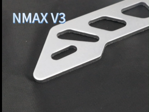 Motorcycle Windshield Trim Aluminum Alloy Bracket for Yamaha NMAX V2 V3 CNC Hollow Wind Screen Support 3 Styles Optional Easy Install Durable Decorative Bracelet