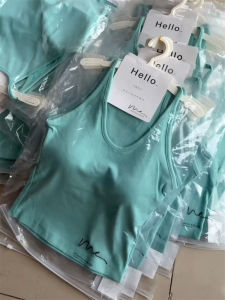 เสื้อกล้ามแขนกุดสีลูกกวาด ทรงเข้ารูป ผ้าผสมคอตตอน สำหรับผู้หญิงวัย 18-24 ปี ฤดูร้อน 2025 แขนกุด คอวี ทรงเข้ารูป