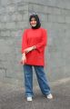 Kaos Wanita Oversized Lengan 7/8 LD 130 hijab Jumbo basic korean stlye  ukuran M,L,XL,XXL Baju Basic oversize katun combed 24s TEBALL. 
