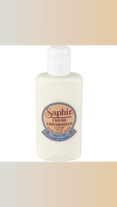 Saphir Universal Leather Lotion Bag Leather Cleaning Cream Nourishing Shine