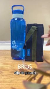 BROS Slip-In Pouch For All BROS Bottle Size | Large Capacity Carrier Pouch For Water Bottle Bottle Bag Boobs Bottle - Lazada