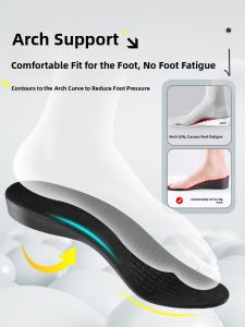 MONLEYTA | Mens 5cm Heightening Invisible Insole Hard Bottom Shoe Pad Anti-Sagging Comfortable Footwear Inner Wearable Mans Model