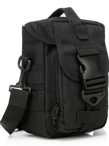 Molle Tactical Messenger Bag Outdoor Camouflage Crossbody Bag for Hiking And Camping Multi-Functional Military Fan Bag