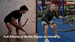 💪หนาและหนักขึ้น💪เชือกรบไร้สาย สแตนเลส Rebound Gym Battle Rope เชือกฝึกออกกําลังกาย ป้องกันการลื่น ไม่เสียรูปง่าย เชือกฝึกมัดกล้ามเนื้อ ฝึกแขน ไหล่ หลัง ลดไขมัน