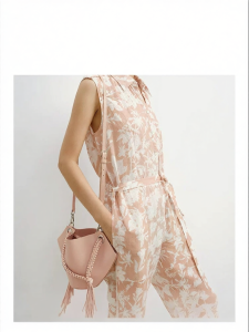Summer Woven Fringe Crossbody Bag