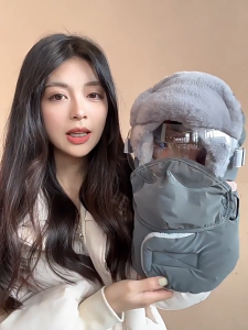 หมวกกันหนาวบุขน ผ้ากันน้ำพร้อมแว่น แบบ 5 in 1 ใส่ได้ถึง -40องศา ใส่ได้ทั้งชายและหญิง
