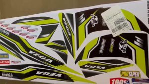 (COD) VEGA ZR STICKER STRIPING MOTOR YAMAHA VEGA ZR IP.01 STRIPING VARIASI RACING