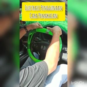 Cover Stir Mobil Universal Sarung Stir Mobil Avanza Rush Innova Sameday Instant Ready Stock