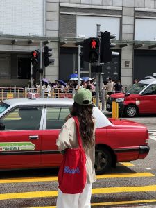 Large Capacity Nylon Waterproof Bag Women 2024 New Hong Kong Style K-style Beach Print Shoulder Summer Fashion Work Clothing