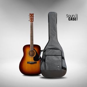 Tas Gitar Akustik Denim Saku Dobel / Softcase Gitar Akustik Jumbo / Sarung Gitar