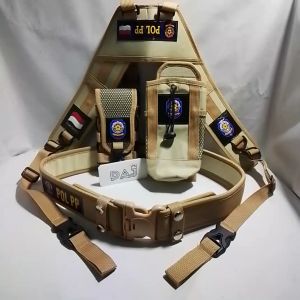 KOPEL POL PP SABUK POL PP LENGKAP ISI 4 MACAM