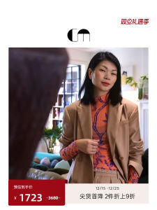 Designer COMME MOI Woolen Suit Double Row Buttons Straight Leg Suit Autumn Collection Fashionable Commute Style Pure Color