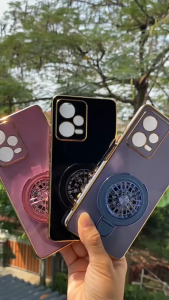 Casing OPP0 A3x A3 Pro A60 A79 A38 A18 A58 A78 Reno 14 13F 12 12F 11 11F 10 8 7 6 5 4F Pro 4G 5G Ring Magnetic Holder Wireles Gyroscope Spinner Plat!ng Mewah