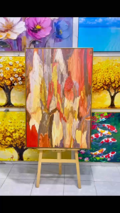 Tranh Trừu Tượng Tone Nổi Bật Tranh Canvas Tranh Tráng Gương Tranh Phòng Khách Tranh Trang Trí