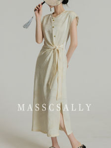 MASSCSALLY | Elegant Sleeveless Slimming Summer Dress