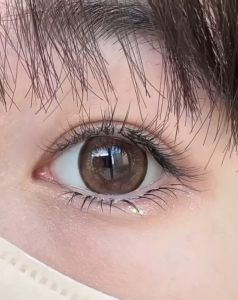 【Power0-800】GLITTER SPARKLE 17MM & THAI GREY 16MM CONTACT LENSES (1 PAIR)