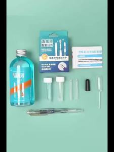 Hero | Ostrich Ink Fountain Pen Wash Liquid Color Ink Cleaning Liquid Pen Tip Cleaner Wash Pen Decontamination Color Ink Cleaner