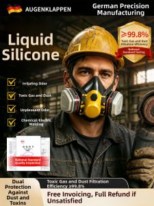 Toxic Gas Protection Respirator Chemicals Acid Alkali Resistance