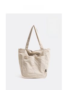 MABULA | Small Design Ruffled Dopamine Canvas Bag