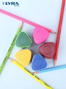 Lyra Lyra Double Hole Pencil Sharpener Thickness Groove Pencil Triangle Hexagon Pencil Penknife 8-11mm Neutral