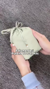 Mukena Mini Travel Parasut Korea Premium 3in1 Ayana