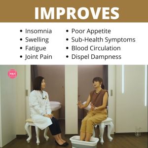 Bundle: Mugwort (艾草) Foot Bath 24-pc + Free Foot Soak Bucket / 艾草足浴