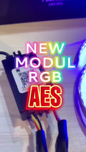 Modul Matrix Lampu DRL RGB Huracan Merk AES Bluetooth Car