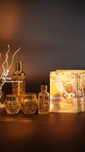 มิสนาลา เซรั่มบำรุงหน้า 24K Gold 1 เซตมีสินค้า 5 ตัว ครีมบํารุงผิว ปริมาณ 50 ml.