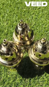 Traditional Brass Akhand Diya with Lid | Long-Burning Oil Lamp for Pooja Aarti Temple & Home Rituals (Pack of 1 | Height - 5 inch Width - 2.5 inch)