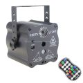 New Rechargeable RG Laser 60 Patterns DJ Party Disco Light Projector RGB LED Bar Dance KTV Christmas Room Stage Effect Lamp F3. 
