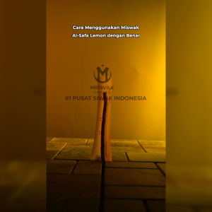 [MISWAK AL SAFA - RASA LEMON - TANPA HOLDER] - SIWAK SUNNAH ROSUL - ORIGINAL SIWAK MEDINA AL MUNAWWARAH