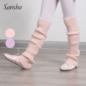 Warm Knitted Dance Leg Warmers 40CM Childrens Winter Protection Socks Ballet Accessories Non-Slip Ankle Support KT001