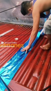 เทปกันน้ำกระเบื้องเหล็กสี เทปซ่อมรอยร้าวบนหลังคา เทปกันน้ำแบบมีกาวในตัว ทนทานต่อการสึกหรอและแตกร้าว แผ่นกันน้ำบิวทิล ยึดเกาะแน่น ซ่อมรอยร้าวบนผนัง ใช้งานได้ยาวนานถึง 50 ปี