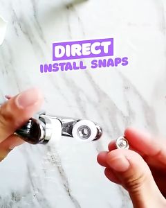 Cloth Clump Set 100 Pcs Kancing Jepret Anti Karat Bahan Stainless Menempel Kuat