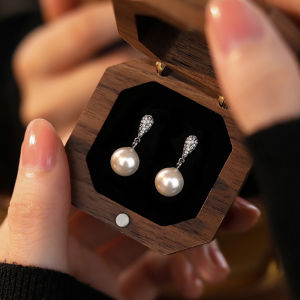 OUGUI | Sterling Silver Waterdrop Vintage Pearl Jewelry