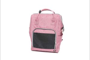Ava pet backpack red