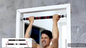 (ĐỦ LOẠI) BG - Xà đơn treo tường cao cấp treo tường gắn cửa chiều dài tùy chỉnh 60-150cm Chất liệu hợp kim đầu cao su chắc chắn