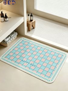 JIAYOUYA | Thảm Cửa Phòng Tắm Thấm Nước Khô Nhanh Chống Trượt Bền