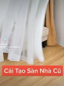 Sàn Nhựa Giả Gỗ Sẵn Keo Tự Dán Kích Thước 45X15cm miếng thảm nhựa trải sàn vân gỗ tấm dán nền nhà chống trơn trượt