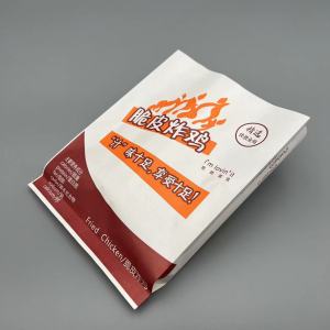 Oil-Proof Chicken Wings Fried Chicken Skin Paper Bag Disposable Whole Chicken Leg Wing Chickens Hand-Pulled Chicken Packaging Bag